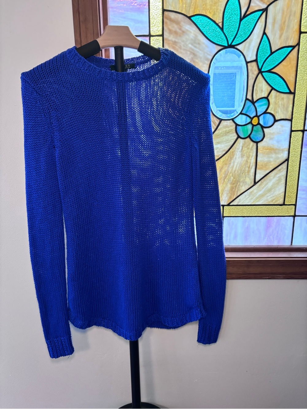 Ralph Lauren Blue Knit Sweater